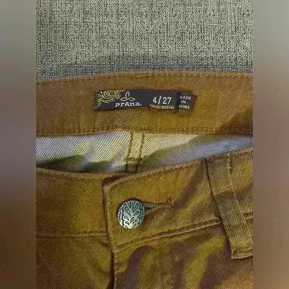 Prana Sepia Kayla Jeans Size 4 Short Inseam - Picture 3 of 7